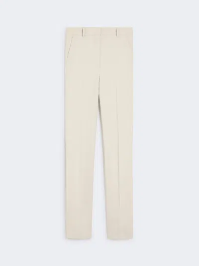 Max Mara Cigarette Trousers In Neutral