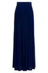 Max Mara Wide-leg High Waist Pleated Slit Trousers