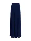 Max Mara Wide-leg High Waist Pleated Slit Trousers