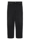 Max Mara Cinese Straight-leg Jeans In Black