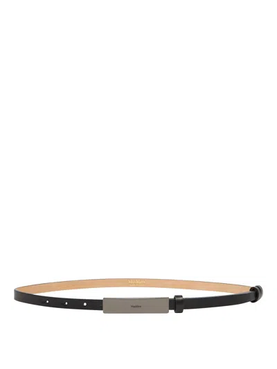 Max Mara Newplate15 Black Belt Parade
