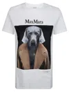 MAX MARA MAX MARA CIPRIA T-SHIRT CANE CAPPOTTO ROSA