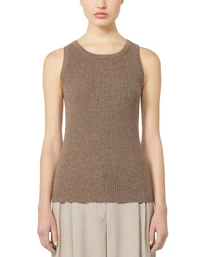 Max Mara Cipro Sweater Tank Top In Multi