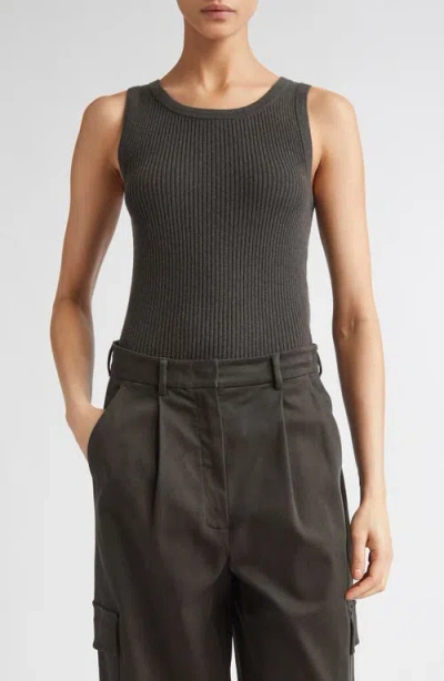 Max Mara Cipro Wool & Cashmere Sweater Tank In Green