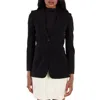 Max Mara Women's Circeo Single-breasted One Button Jacket In Black