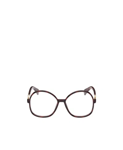 Max Mara Circular Flat Mirror In Black