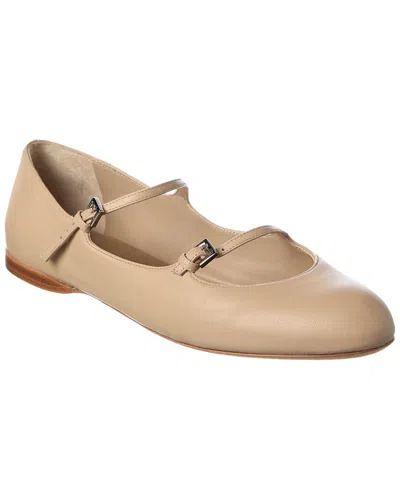 Max Mara Circus Leather Flat