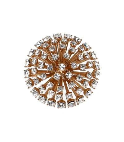 Max Mara Civada Gold Brooch