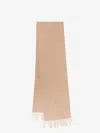 Max Mara Clara Camel Scarf In Sand