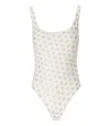 Max Mara Clarice White Swimsuit