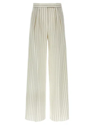 Max Mara Clarion Trousers In Cream