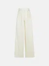 Max Mara 'clarion' White Cotton Blend Pants