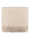 Max Mara Fringed Cashmere Scarf