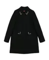 Max Mara Classic Collar Coat In Black