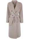 Max Mara Classic "madame" Coat Clothing In Gray