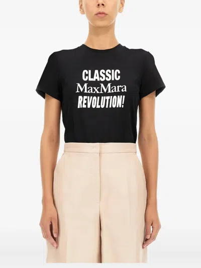 Max Mara Gerard T Shirt In Black