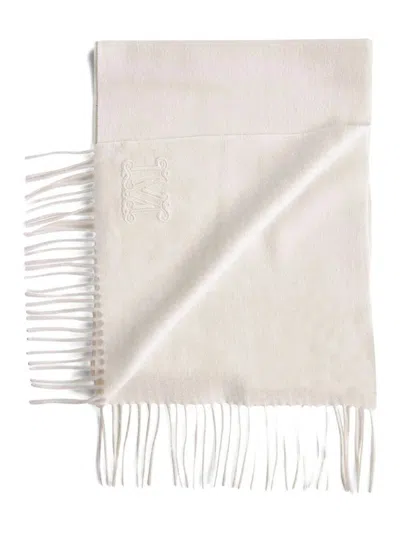Max Mara Classic Scarf "ws Dalia" In Neutral