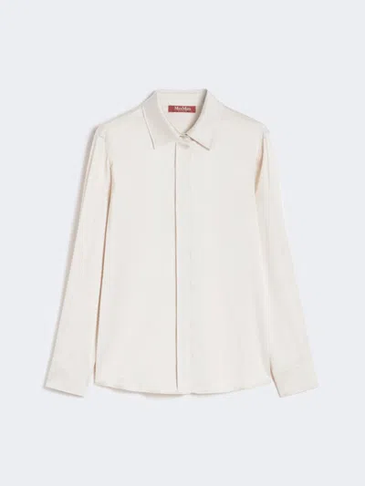 MAX MARA CLASSIC SILK SATIN SHIRT