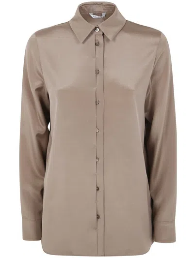 Max Mara Classic Silky Shirt "avion"