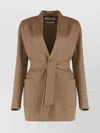 Max Mara Classy Coat Style Jacket In Brown