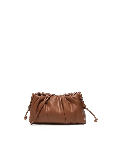 Max Mara Clava Shoulder Bag In Brown