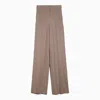 Max Mara Clay-coloured Palazzo Pants