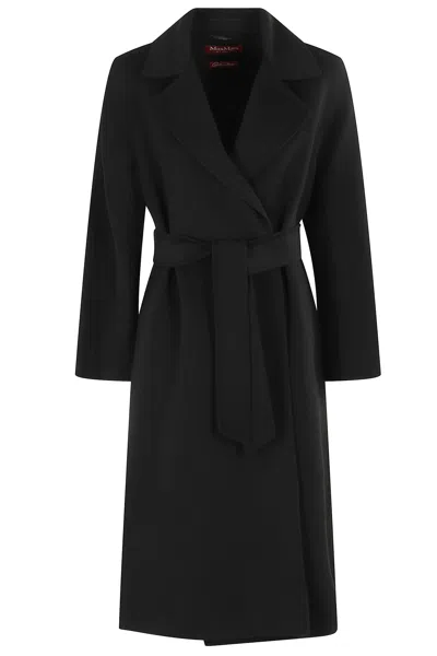 Max Mara Studio Coats In Black