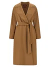 Max Mara Cles Coat In Neutral