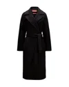 Max Mara Cles Coat In Black