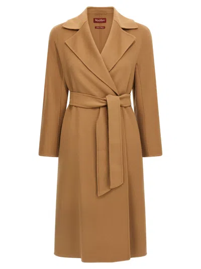 Max Mara Cles Coat In Brown