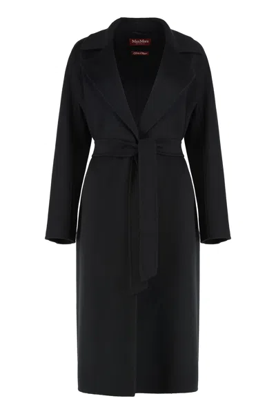 MAX MARA CLES SINGLE-BREASTED WOOL COAT