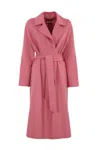 MAX MARA CLES WOOL AND CASHMERE COAT