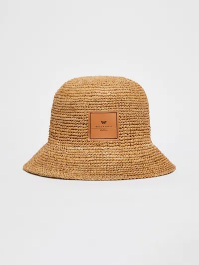 Max Mara Cloche Hat With Tag In Brown