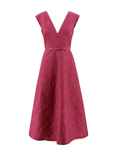 MAX MARA CLOQUÉ FLARED DRESS