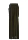 Max Mara Wool And Cashmere Crew-neck Sweater In Green