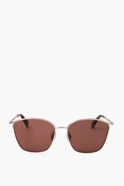 Max Mara Clubmaster Sunglasses With Metal Frame
