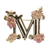 Max Mara Cnypin Brooch In Red