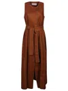 Max Mara Crewneck Belted Jacket