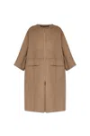 Max Mara Coat Amour In Gray