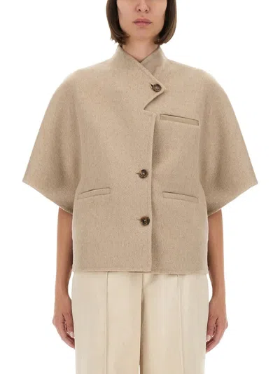 Max Mara Coat "andalo" In Neutral