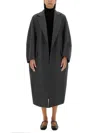 Max Mara Coat Asburg 12 In Grey
