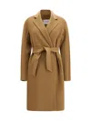Max Mara Coat In Brown