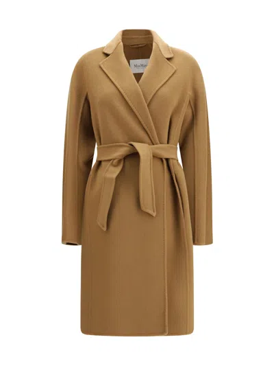 Max Mara Coat In Brown