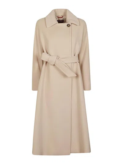 Max Mara Coat In Beige