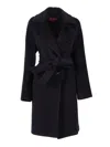 Max Mara Coat In Black