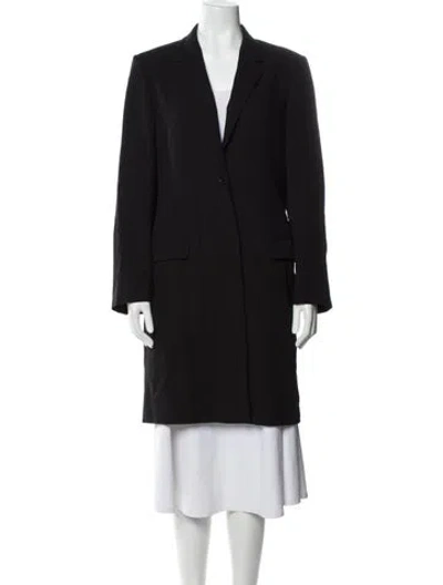 Pre-owned Max Mara Coat In Black