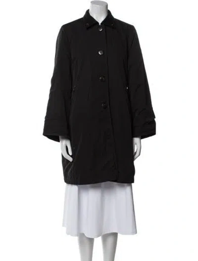 Pre-owned Max Mara Coat In Black