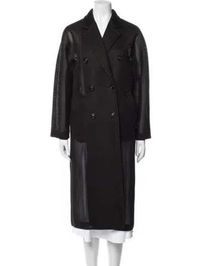 Pre-owned Max Mara Coat In Black