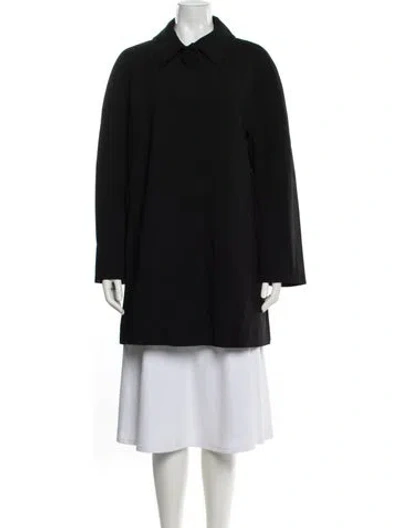 Pre-owned Max Mara Coat In Black