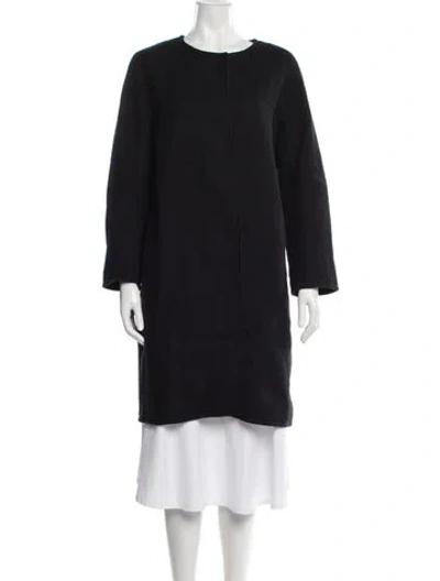 Pre-owned Max Mara Coat In Black